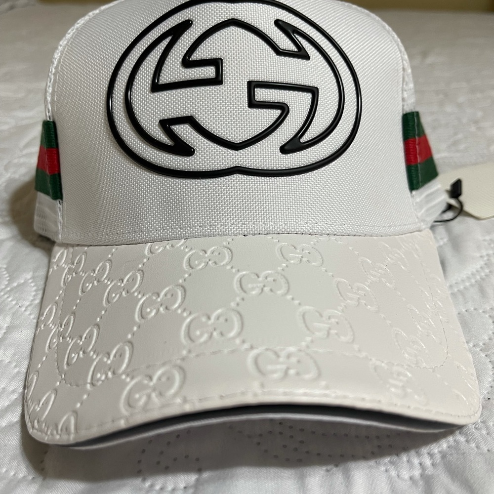 White designer hat!!